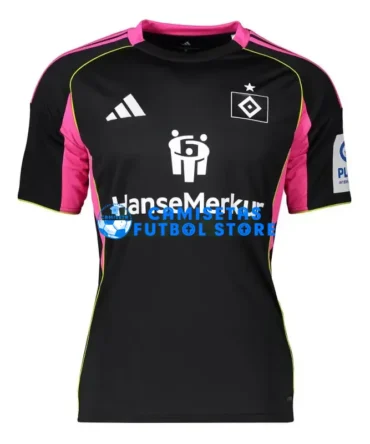 Camiseta Hamburger SV 3ª Equipación 2025/2026 Negro