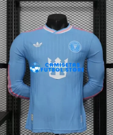 Camiseta Inter Miami 3ª Equipación 2025/2026 ML Azul Claro (EDICIÓN JUGADOR)