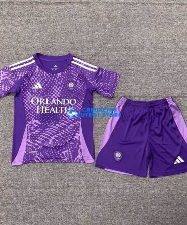 Camiseta Orlando City 1ª Equipación 2025/2026 Niño Kit Morado