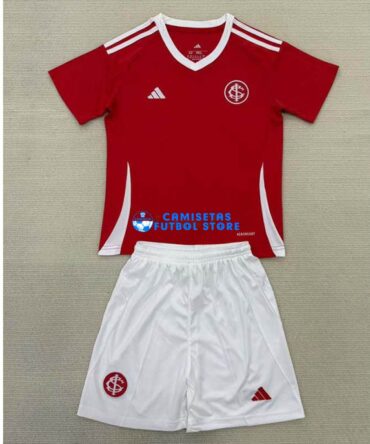Camiseta SC Internacional 1ª Equipación 2025/2026 Niño Kit Rojo