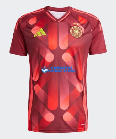 Camiseta Alemania 2ª Equipación la EURO Femenina 2025 Rojo