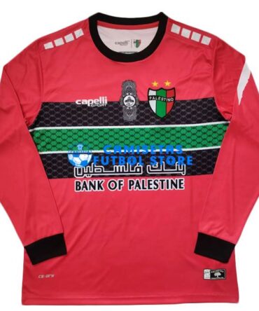 Camiseta Palestino Especial Equipación 2025/2026 Manga Larga Rojo