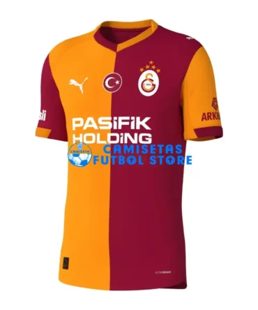 Camiseta Galatasaray 1ª Equipación 2025/2026 Rojo/Naranja