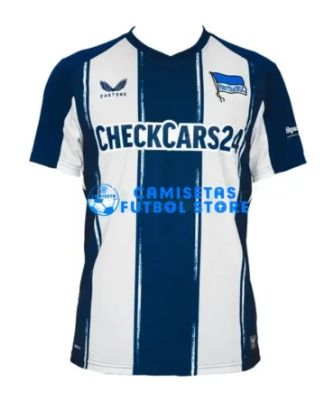 Camiseta Hertha Berlin 1ª Equipación 2025/2026 Azul/Blanco