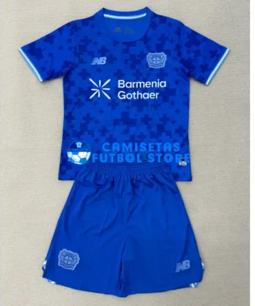 Camiseta Leverkusen 3ª Equipación 2025/2026 Azul Niño Kit
