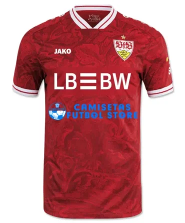 Camiseta VfB Stuttgart 2ª Equipación 2025/2026 Rojo