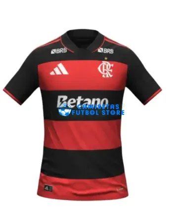 Camiseta Flamengo 1ª Equipación 2026/2027 Rojo/Negro