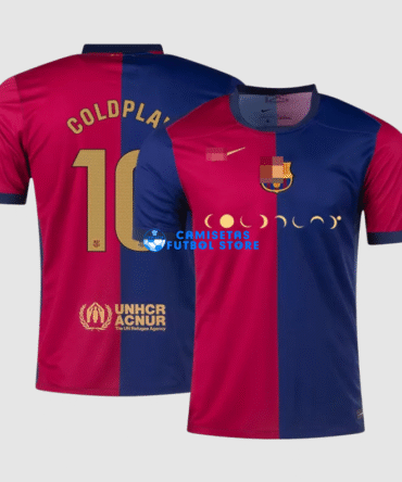 Camiseta Barcelona 1ª #10 COLDPLAY Equipación 2024/25