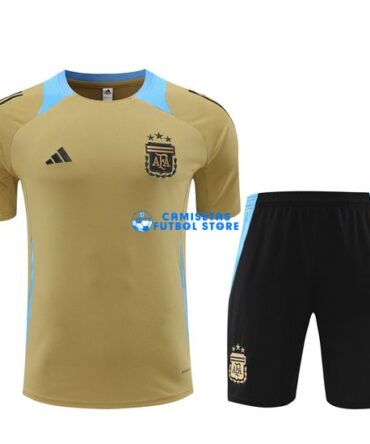 Camiseta Argentina Equipación 2024/2025 Amarillo Marrón