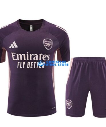 Camiseta Arsenal Equipación 2024/2025 Púrpura