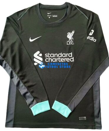 Camiseta Liverpool 2ª Equipación 2024/2025 Manga Larga
