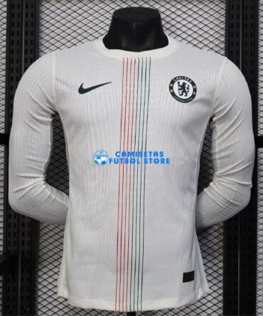 Camiseta Chelsea 2ª Equipación 2025/2026 (EDICIÓN JUGADOR) Manga Larga