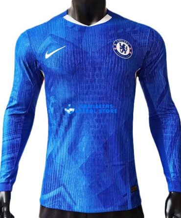 Camiseta Chelsea 1ª Equipación 2025/2026 (EDICIÓN JUGADOR) Manga Larga