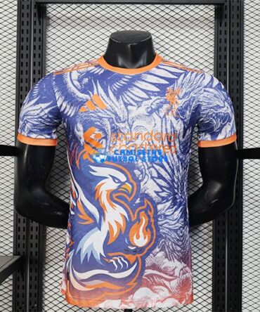 Camiseta Liverpool Equipación 2025/2026 (EDICIÓN JUGADOR) Azul/Naranja