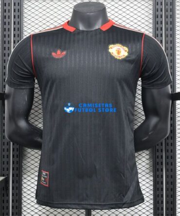 Camiseta Manchester United Equipación 2025/2026 (EDICIÓN JUGADOR) Negro