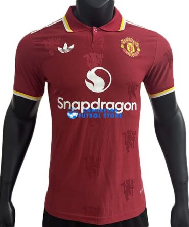 Camiseta Manchester United Equipación 2025/2026 (EDICIÓN JUGADOR) Rojo