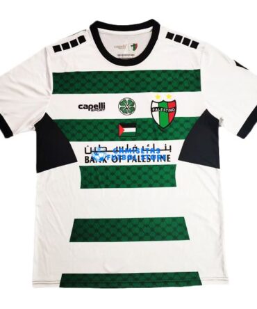 Camiseta Palestino Equipación 2025/2026 Verde/Blanco