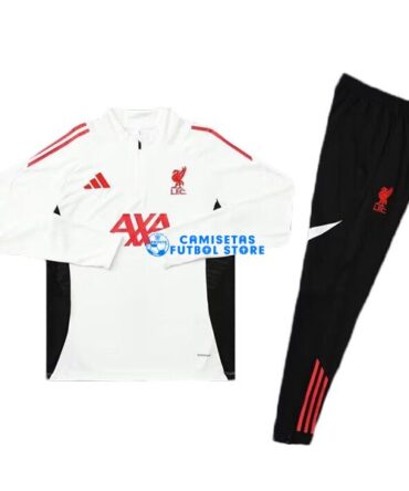 Camiseta de Entrenamiento Liverpool Equipación 2025/2026 Blanco