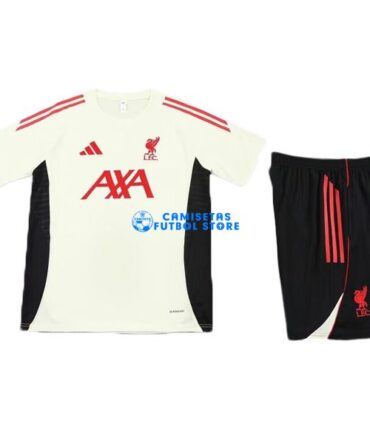 Camiseta de Entrenamiento Liverpool Equipación 2025/2026 Blanco