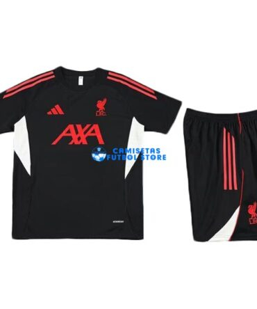 Camiseta de Entrenamiento Liverpool Equipación 2025/2026 Negro