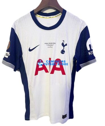 Camiseta #7 Tottenham Hotspur 1ª Equipación 2025/2026 Europa League Final