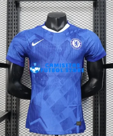 Camiseta Chelsea 1ª Equipación 2025/2026 Azul (EDICIÓN JUGADOR)