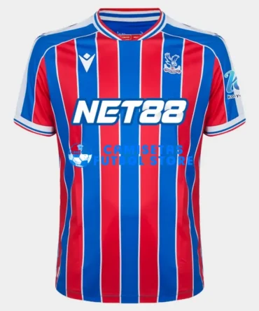 Camiseta Crystal Palace FC 1ª Equipación 2025/2026 Rojo/Azul