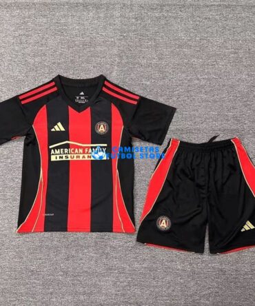 Camiseta Atlanta United 1ª Equipación 2025/2026 Niño Kit Negro