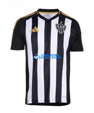 Camisetas Atlético Mineiro 1ª Equipación 2025/2026 Negro/Blanco