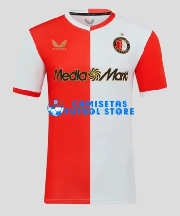 Camiseta Feyenoord 1ª Equipación 2025/2026 Rojo/Blanco