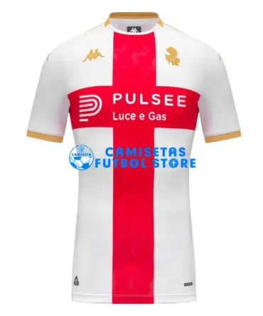 Camiseta Genoa CFC 2ª Equipación 2025/2026 Blanco/Rojo
