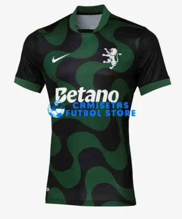 Camiseta Lisboa 3ª Equipación 2025/2026 Negro/Verde
