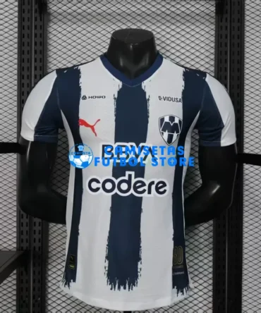 Camiseta Monterrey 1ª Equipación 2025/2026 Azul Marino/Blanco (EDICIÓN JUGADOR)