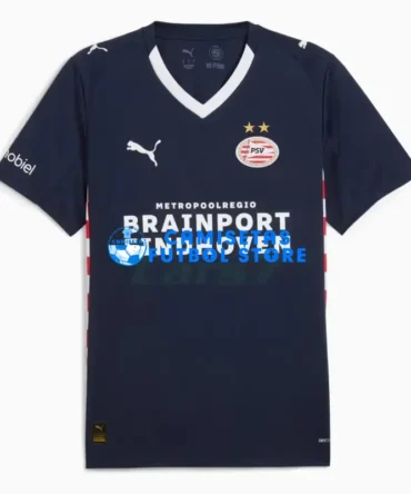 Camiseta PSV Eindhoven 2ª Equipación 2025/2026 Azul Marino