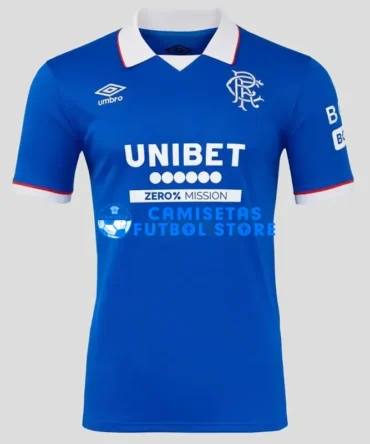 Camiseta Rangers FC 1ª Equipación 2025/2026 Azul