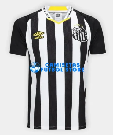 Camiseta Santos FC 2ª Equipación 2025/2026 Negro/Blanco