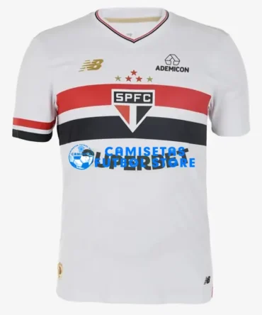 Camiseta São Paulo 1ª Equipación 2025/2026 Blanco