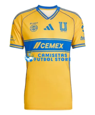 Camiseta Tigres UANL 1ª Equipación 2025/2026 Amarillo