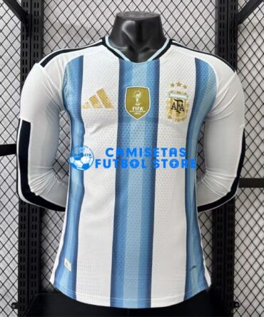 Camiseta Argentina 1ª Equipación 2026/2027 Manga Larga (EDICIÓN JUGADOR)