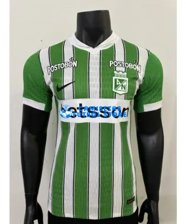Camiseta Atlético Nacional 1ª Equipación 2026/2027 Blanco/Verde (EDICIÓN JUGADOR)