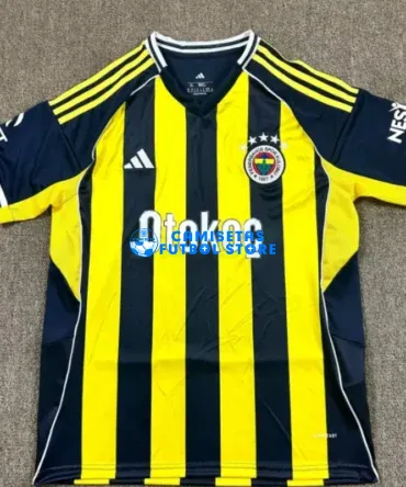 Camiseta Fenerbahce 1ª Equipación 2025/2026 Amarillo/Azul