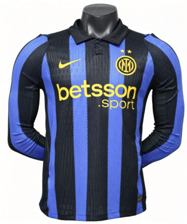 Inter de Milán 2026/2027 Manga larga de la 1ª equipación VERSIÓN JUGADOR