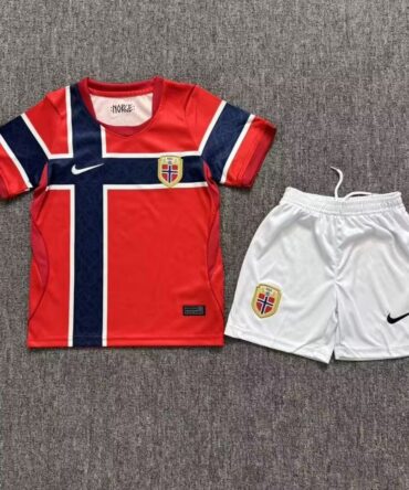 Camiseta Noruega 1ª Equipación 2026 Niño Kit