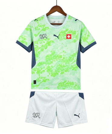 Camiseta Suiza 2ª Equipación 2026/2027 Niño Kit
