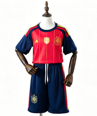 Camiseta España 1ª Equipación 2026/2027 Niño Kit 2 Estrellas