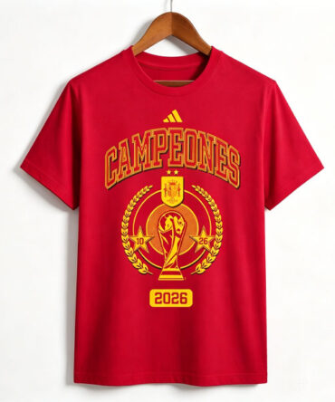 Camiseta España Especial Equipación 2026/2027 Campeones Rojo
