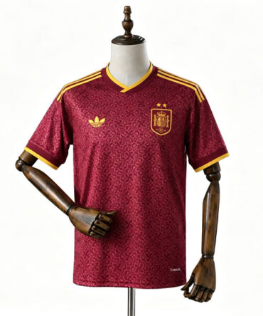 Camiseta España Especial Equipación 2026/2027 Trébol granate 2 estrellas