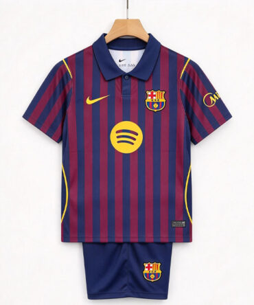 Barcelona 2027/2028 Camiseta de la 1ª equipación Niños Filtrado