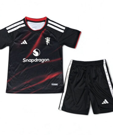 Camiseta Manchester United 3ª Equipación 2027/2028 Niño Kit Predicción